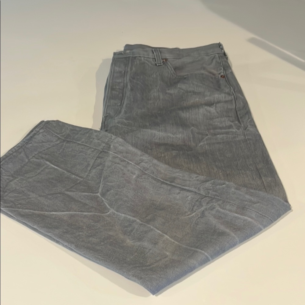 Levi Grey 501 Jeans 42x32